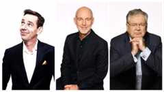 Ryan Tubridy, Ray D'Arcy and Joe Duffy