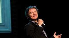 "It's a complete con. We've conned ourselves." Comedian Dylan Moran on our "small lives" show image