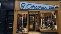 Shopfront of B. Corcoran's Menswear, Wexford Town