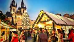 Prague Christmas market (Alamy/PA)