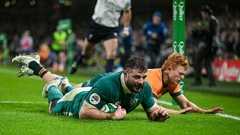Henshaw puts icing on cake for six-try Ireland
