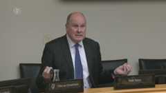 Ivan Yates appearing before an Oireachtas Committee