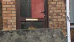 house in Clondalkin in Dublin where a woman was set on fire