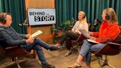 Journalist Saoirse McGarrigle discusses the case of Michael Shine on Behind the Story with hosts Fran McNulty and Laura Fletcher Journalist Saoirse McGarrigle discusses the case of Michael Shine on Behind the Story with hosts Fran McNulty and Laura Fletcher