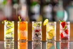 Five fruity cocktails (Getty Images/SimpleImages)