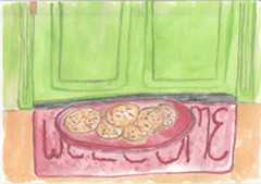 Cookies on the welcome mat (Ashlie Stevens)