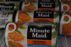 Minute Maid frozen juice concentrates (Justin Sullivan/Getty Images)