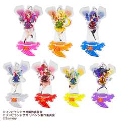 Pゾンビランドサガ　図柄アクリルスタンドキーホルダー（ランダム14種　うち7種レア）【5月上旬発送予定】