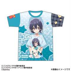 Pゾンビランドサガ　フルグラフィックTシャツ（水野愛）【5月上旬発送予定】
