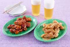 ヤンニョムチキン&ハニーマスタードチキン