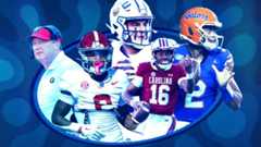 SEC Power Rankings graphic.