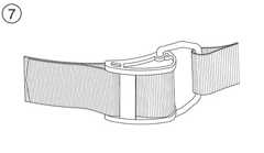 How to Thread a Soft Cam Band Tank Strap Buckle - Step 7 How to Thread a Soft Cam Band Tank Strap Buckle - Step 7