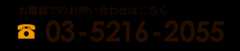 お電話でのお問い合わせは03-5216-2055