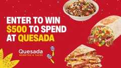 Win A $500 Quesada Gift Card