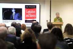 Professor Catherine Hall delivers the 2025 A B Emden Lecture