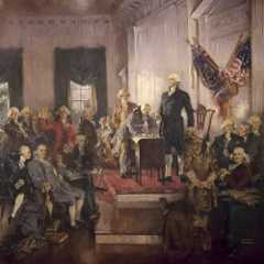 Signing of the Constitution, by Howard Chandler Christy