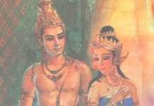 ฉาก อิเหนา ได้ นางบุษบา อิเหนา ผู้เป็นปฐมเหตุความวุ่นวายในดินแดนชวา