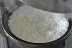 土鍋ご飯の炊き方の写真