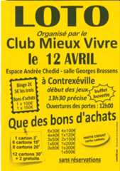 Loto du Club Mieux Vivre