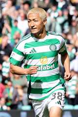 前田大然（セルティック）のプロフィール画像