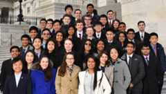 The 2017 Regeneron Science Talent Search finalists in Washington, D.C.