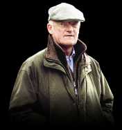 Image of stables faded in a gold gradient