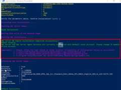 SQL Installation Status