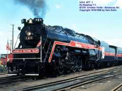 Reading T-1 4-8-4 number 2101