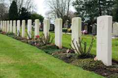 Commonwealth war graves at Saffron Hill Cemetery - 