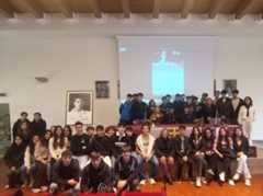 Gli studenti del Liceo Scientifico Zaleuco di Locri alla mostra su Pier Giorgio Frassati