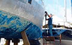 How to properly remove antifouling from your boat