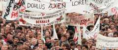 4. November 1989 auf dem Ostberliner Alexanderplatz: Größte Demo in 40 Jahren DDR