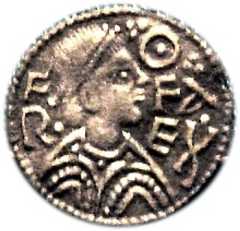 offa coin with text OFFA REX