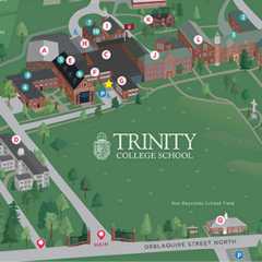 TCS Campus Map (with parking indicated) 