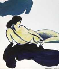 Pat Hanly, ‘Figures in light 9’