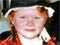 Girls in Welsh national costume
