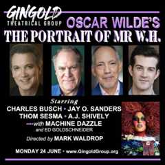 Gingold Theatrical Group to Present Oscar Wilde's THE PORTRAIT OF MR. W.H.