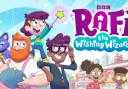 Rafi the Wishing Wizard is set against the backdrop of a magical version of Manchester