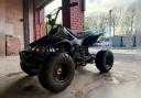 The quad bike was seized on Monday