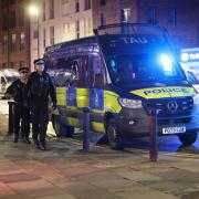 Police on the scene following reports of anti-social behaviour in Bolton town centre on Saturday, November 14.