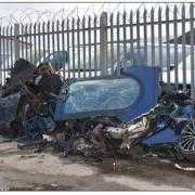 Zachary Hocking has been jailed for crashing his McLaren 570gy V8