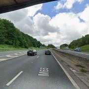 The M65 near Junction 10