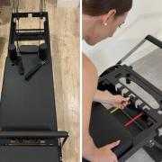Aldi's Pilates Reformer machine costs £144.99.