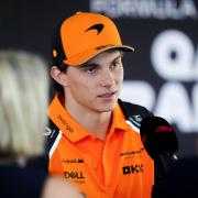 Oscar Piastri speaks to the media ahead of the Qatar Grand Prix (David Davies/PA)