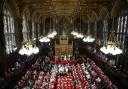 House of Lords chamber pictured during the State Opening of Parliament