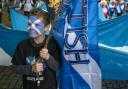 People take part in a march for Independence in Glasgow (Image: Jane Barlow/PA Archive/PA Images)