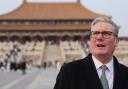 Prime Minister Keir Starmer during a tour of the Forbidden City in Beijing, during his visit to China