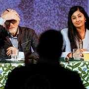 Jeremy Corbyn and Zarah Sultana take part in a discussion on Your Party at The World Transformed conference, at Niamos Radical Arts Centre in Hulme, Manchester
