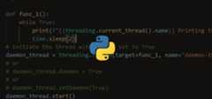 Daemon Threads in Python