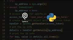How to Geolocate IP addresses in Python